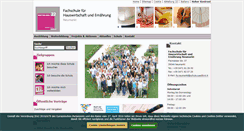 Desktop Screenshot of fachschule-neumarkt.it