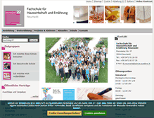Tablet Screenshot of fachschule-neumarkt.it